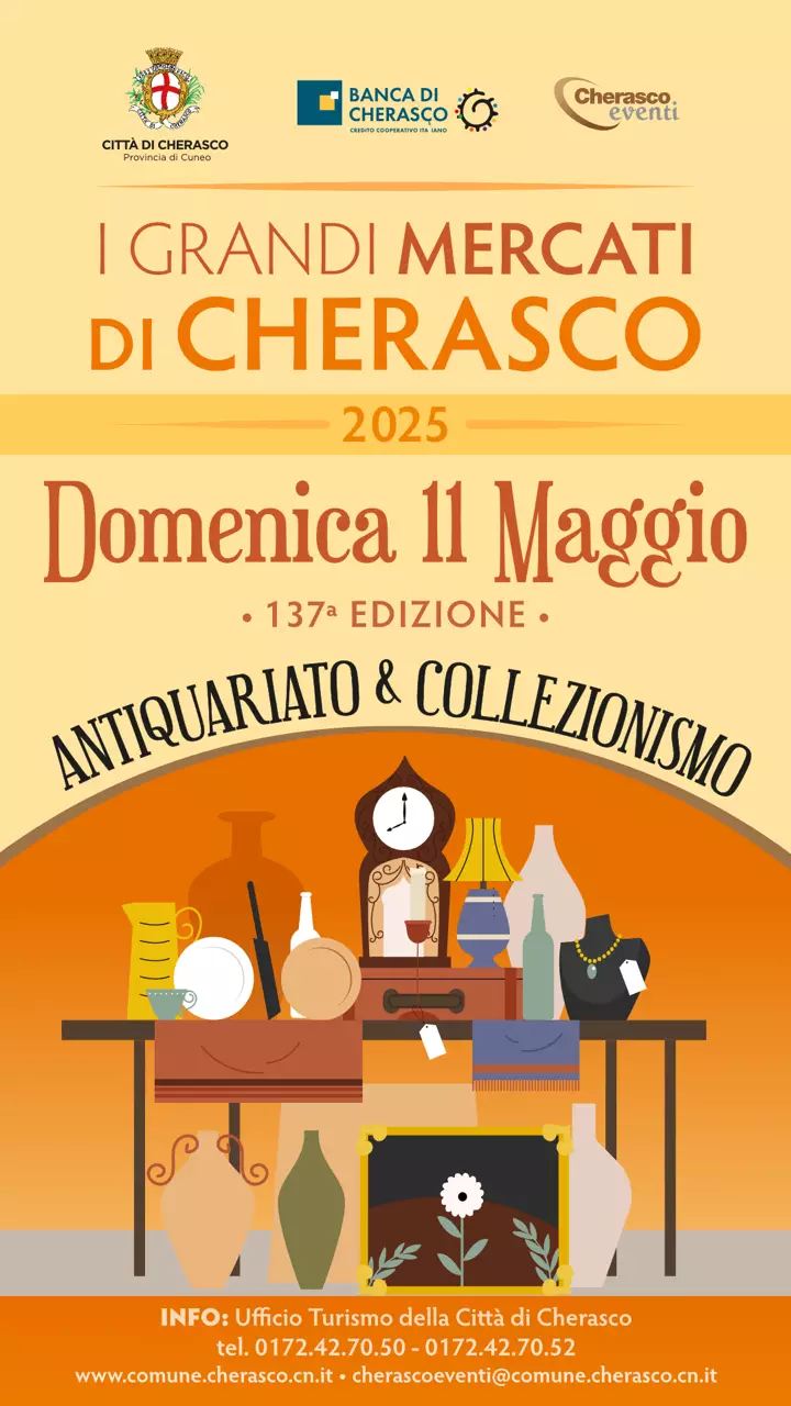 mercato antiquariato 11 maggio 2025