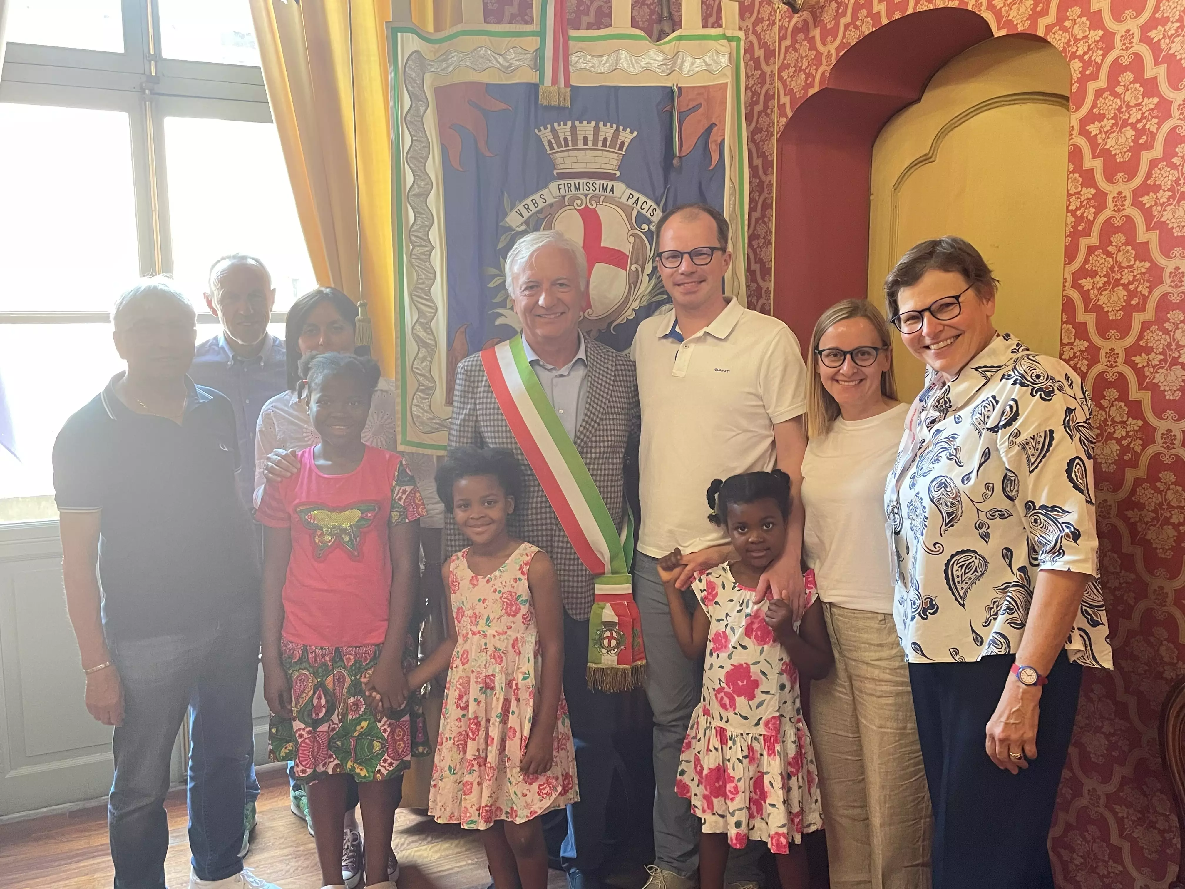 sindaco di Mockmhul Simon Michler delegazione