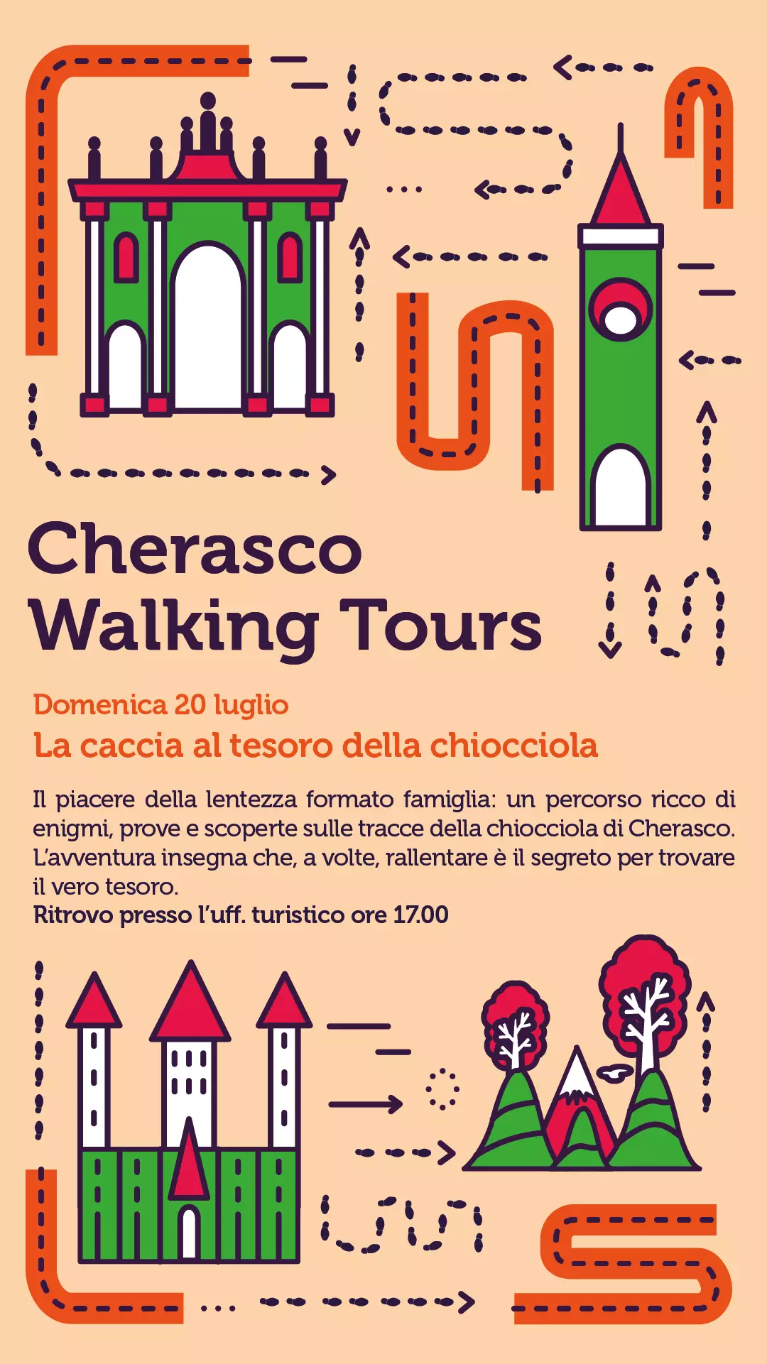 walking 20 luglio