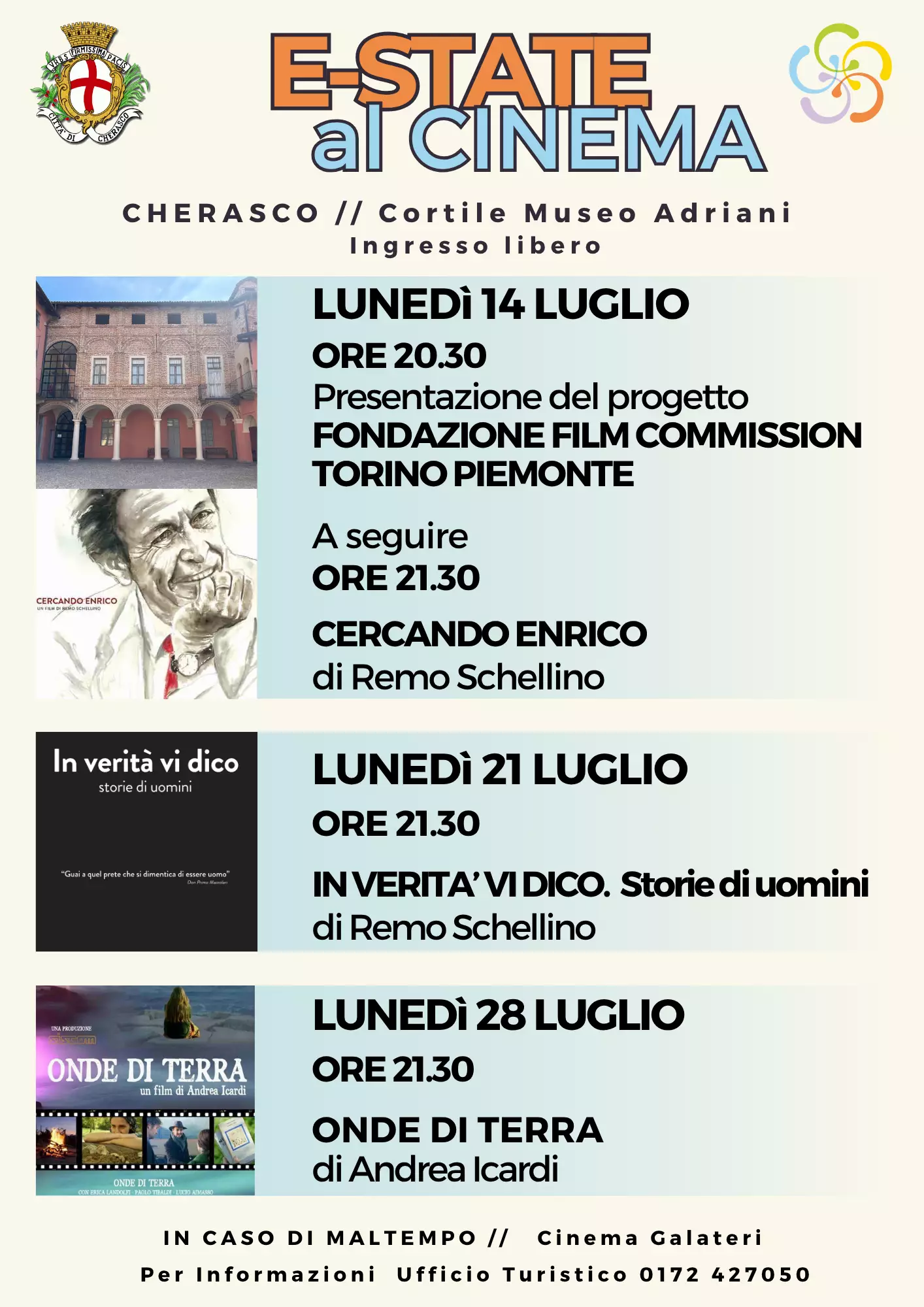 locandina cinema estivo