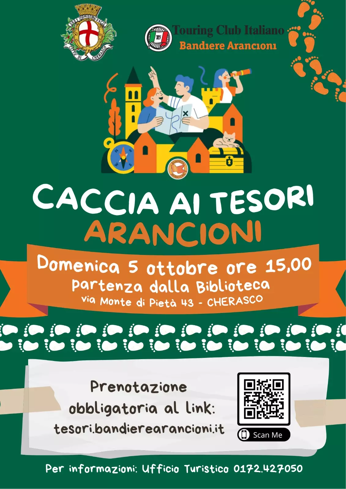 locandina  caccia al tesoro