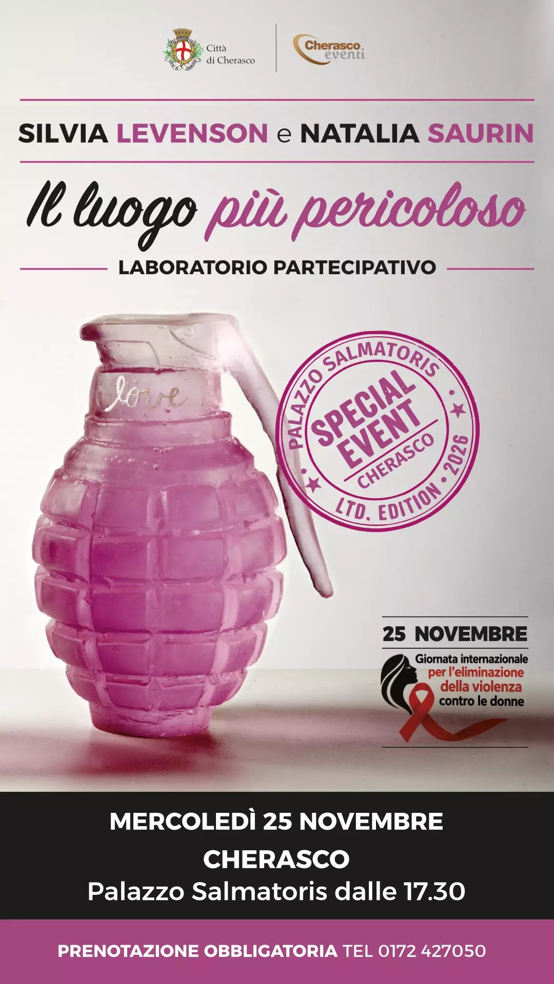 Evento 25 novembre 2026