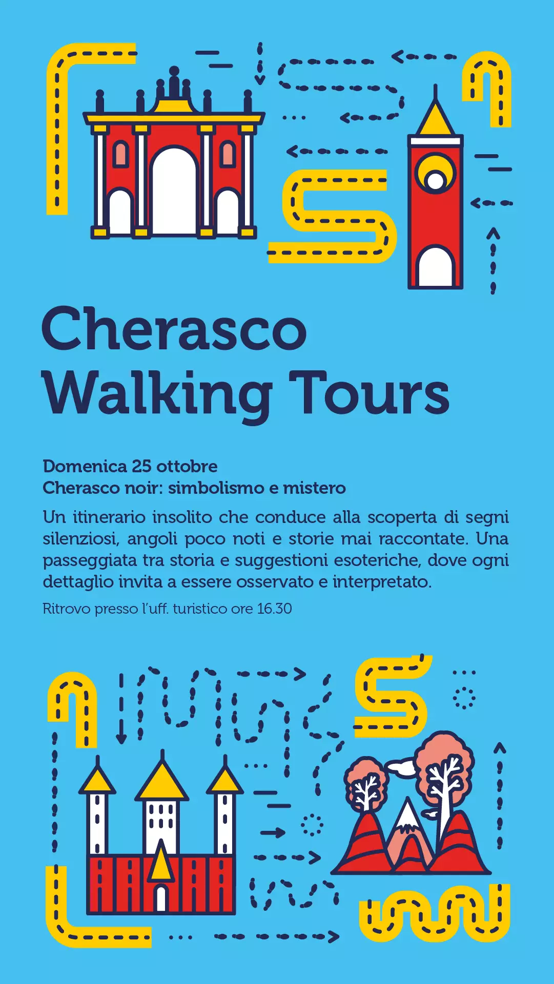 walking tour 25 ottobre 2026