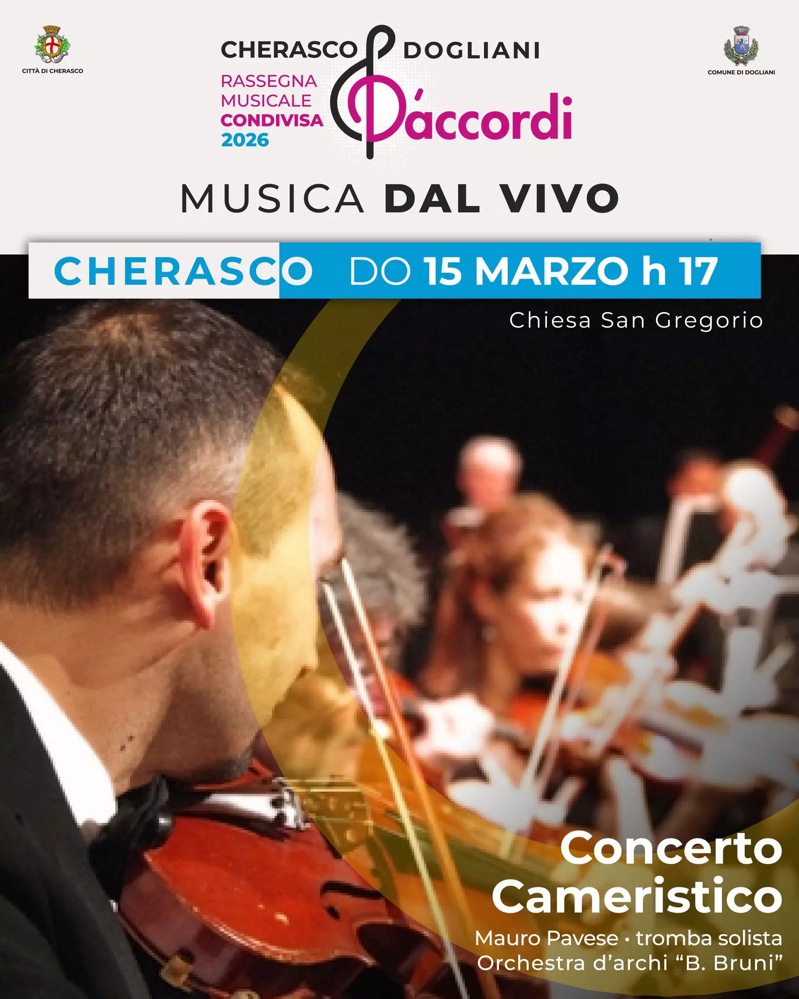 Accordi musicali 15 marzo 2025