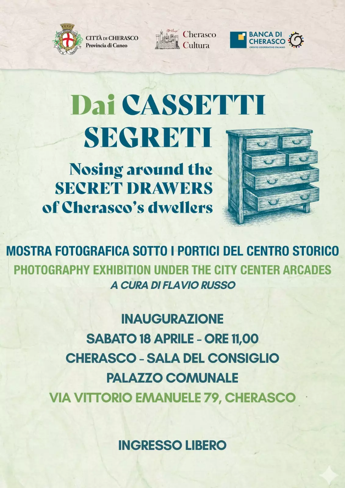 Mostra sotto i portici locandina