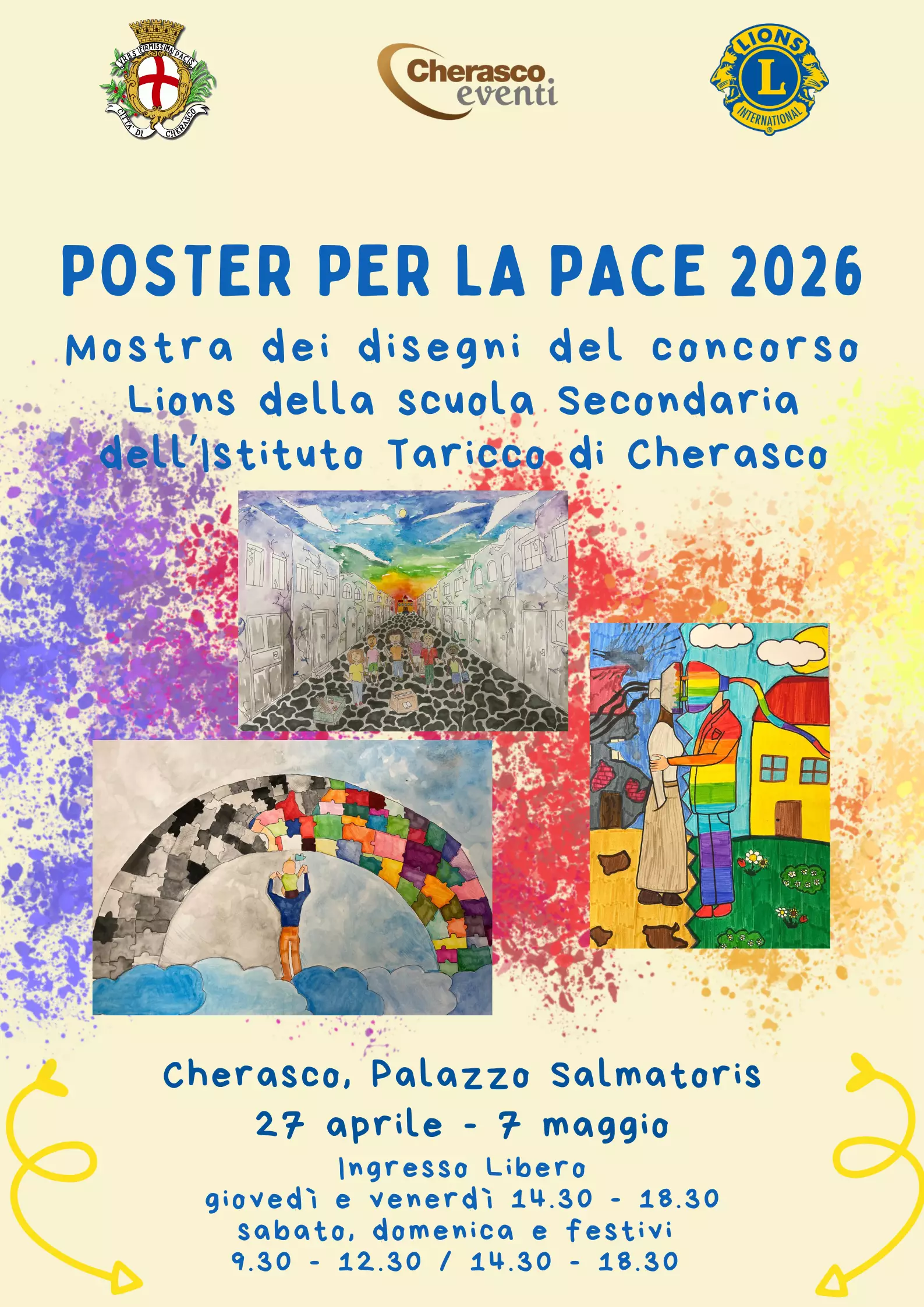 locandina Poster per la pace 2026