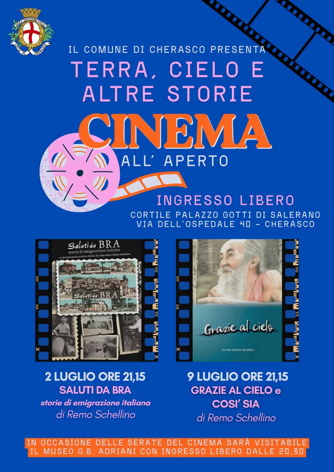 Cinema all'aperto 2026