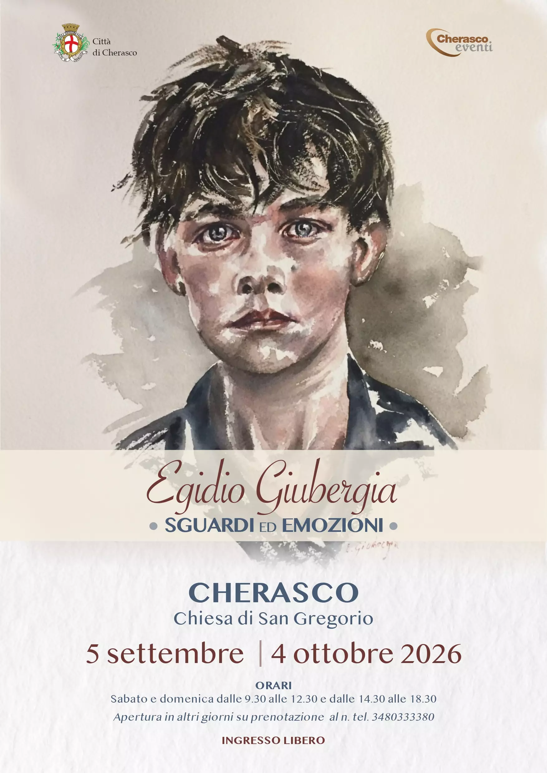 locandina mostra Giubergia