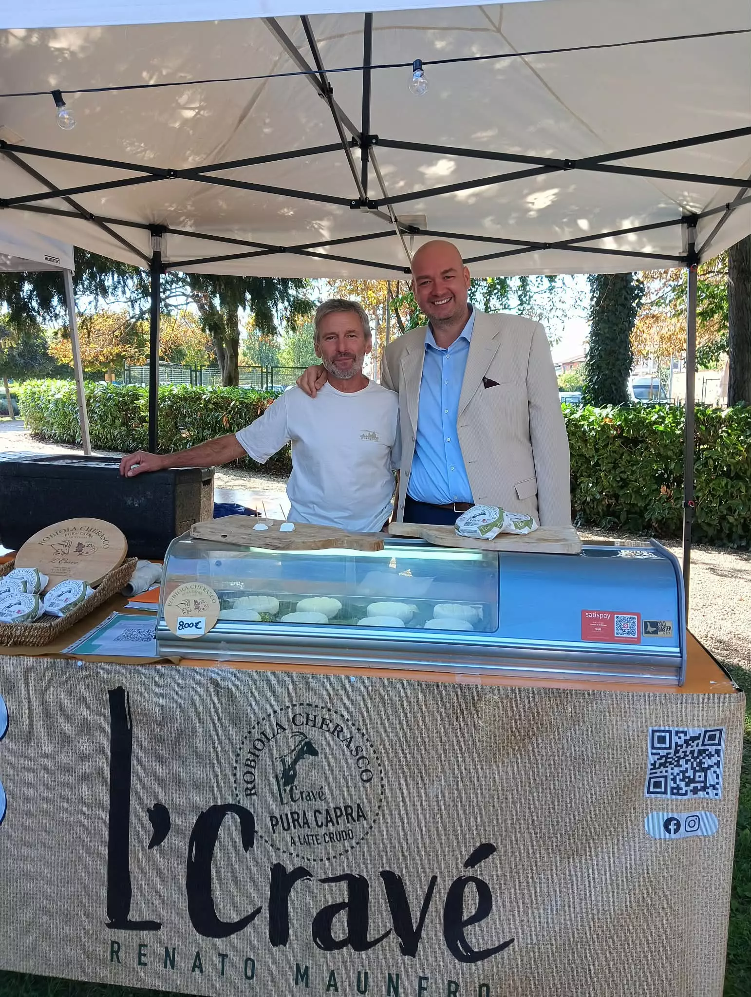 Renato Maunero e Umberto Ferrondi al Deco Village